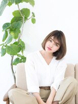 アメリエギャルソン(amelie et garcon) 【amelie与野本町】 ナチュラルキュートボブ