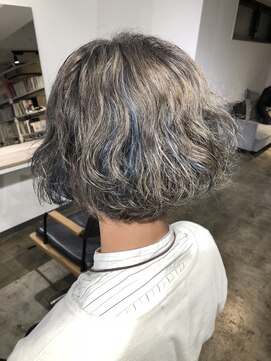 ザ オーダー(THE ORDER) シルバー×ブルーメッシュ