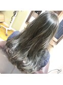 筑紫野美容室 イルミナカラー  インナーカラー