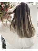 【REDEAL大宮】ハイライトメッシュ[エアータッチバレイヤージュ