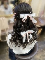セットサロンエース(Set salon Ace)&nbsp;リボン ハーフアップ