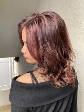 BL ブロッサム 高坂店(BL Blossom) バレイヤージュ　バイオレットカラー