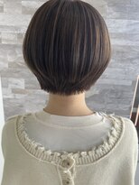 ラグシーセカンド(RAGCIE 2nd)&nbsp;【Rio】オレンジベージュ×ショート