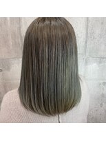 シエル ヘアアンドピース(Ciel hair peace)&nbsp;透明感抜群！ブリーチなしで作るオリーブベージュ