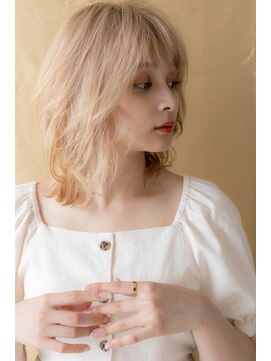 モッズヘア 越谷(mod's hair) 外国人風ハイライトカラーヘルシーブロンドZ越谷10代20代30代