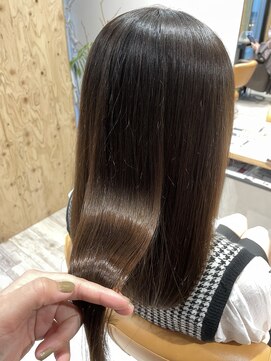 ジャストビューティ ルフレ 金沢八景店(Just Beauty Rufure) くびれ/イメチェンヘア/マロンベージュ /かきあげ/金沢八景