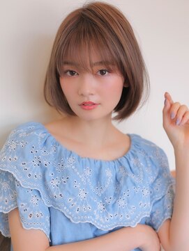 アグ ヘアー デン 新潟江南区店(Agu hair den) 《Agu hair》涼し気シルエットの夏ショート