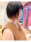 ボブ/ミニボブ/大人ボブ/ぱつっとボブ/表参道/青山