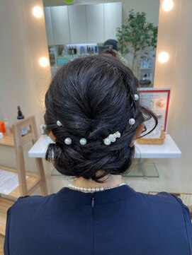 ビワテイ(Biwatei) 大人女子・アップ・セット・ハーフアップ・ドレスアップ・着付け