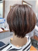 【BAR:ON】大人ナチュラルショートボブ