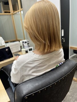 フレーム なんば店(FRAME) ◎ホワイトベージュカラー