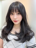 アフロートリノ(AFLOAT Leino)&nbsp;大人可愛い韓国ヘア　レイヤーカット　似合わせ顔まわりカット#