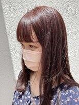 櫛の屋&nbsp;pink brownカラー《ラムネhair ヒサマツマユミ》