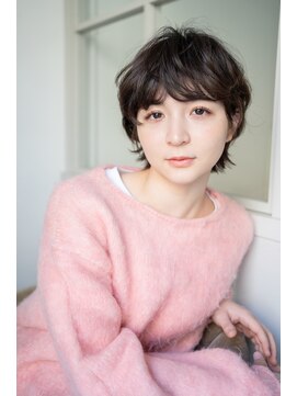 マグノリア オモテサンドウ(MAGNOLiA Omotesando) 愛され丸みシルエットのマッシュウルフパーマ・・・HINATA