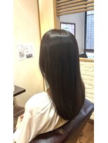 ヘアー グリーン(hair green) エレガントな艶ロング40代50代