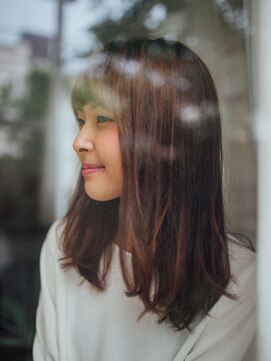 アラワラブルー(arrawarra blue) ナチュストレートロング/20代/30代/40代/50代/倉敷/白楽町