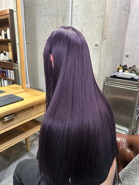 ヘアーデザイン アルエ(HAIR×design ARUE) 【RIKI】dark lapis lazuli