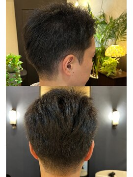 クリッパーズ(Clippers) 刈上げショート(無造作スタイル)