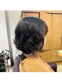 ボブパーマスタイル/おしゃれパーマ/20代30代40代