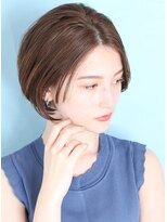 インセプション 銀座(INCEPTION) ショート・ボブ/面長/前髪なし/絶壁解消/30代/40代/50代/くびれ