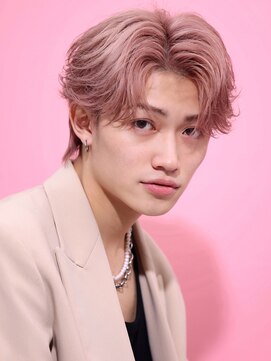 リップス 表参道店(LIPPS) 【フェザーショート】ピンクベージュ