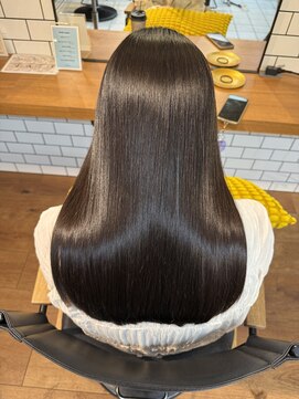 ジュール 銀座(Joule) 銀座駅/ブリーチなし/酸性ストレート/韓国/韓国ヘア