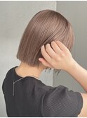 ☆ハイトーンブリーチミルクティーカラーホワイトベージュカラー