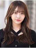 【F】ニュアンス大人かわいいヘアくすみカラー