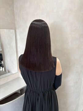 キング 梅田店(K!ng) 縮毛矯正髪質改善ハイライトレイヤーカット梅田美容室エクステ