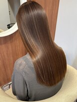 アニー(annie)&nbsp;高濃度水素カラー/ストレートロング/30代40代50代/艶髪/縮毛矯正