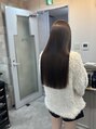 ハル 新宿(haru)&nbsp;広がり、うねりが【美髪矯正】するとここまでまとまります。