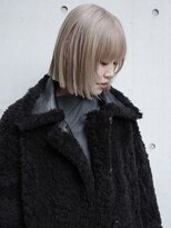 ニコフクオカヘアーメイク(NIKO Fukuoka Hair Make)&nbsp;[NIKO]ハイトーンボブ/ホワイトベージュ