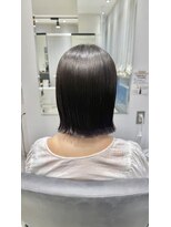 ビューバイネオリーブ 用賀店(Beau'r by neolive)&nbsp;黒髪クラゲヘアーオリーブグレー小顔ココアベージュ[用賀]