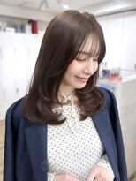 ハピネス クローバー 八木店(Happiness CLOVER)&nbsp;巻ける縮毛矯正/ブラウンベージュ/髪質改善