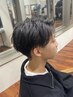 【メンズ限定】メンズカット+漢の透明感カラー+トリートメント￥7600