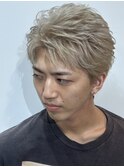刈り上げセンターパート/波巻きツイストスパイラル/大宮