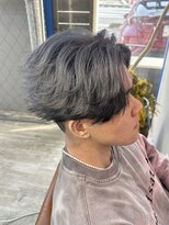 スワッグ(swag)&nbsp;韓国マッシュ＋シルバー＋エンドカラー