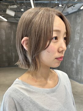 ピークアブー 原宿ハラカド(PEEK-A-BOO) ☆大人外ハネボブ顔まわりレイヤーカット原宿30代40代50代