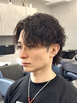 ネクストメンズ 表参道(NEXT men's)&nbsp;サーフカールパーマサーフカール縦落ちパーマツイストスパイラル