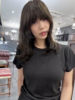 ナービス(NARVIS)&nbsp;透明感グレージュ/顔まわりカット/レイヤーカット