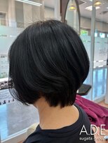 エーディーイー スガタ ヨーカドー静岡店(A.D.E sugata)&nbsp;横顔美人♪ショートボブ
