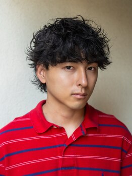 chica men's【11月1日OPEN（予定）】の写真/種類豊富なメンズパーマで理想の動きを。ニュアンスから強めまで、あなたの個性を引き出すデザインを