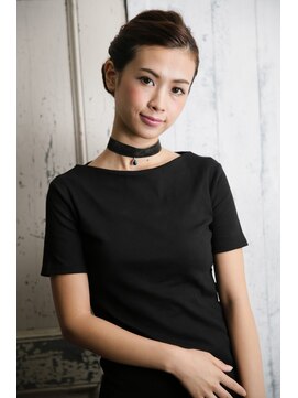 アンジュ ベイサイド小樽(Ange) オードリー風　上品なアップスタイル★