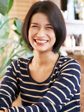 と和×美髪クリニック 巣鴨店 シンプルなショートボブはツヤと質感で調整見せつけて☆　巣鴨店