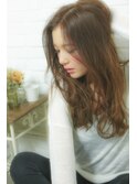 柔らかルーズウェーブなリラクシーロング