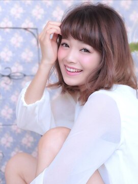 ラ ブレス あべのキューズ(LaBless) [La Bless]切りっぱなし　美シルエット☆無造作ウェーブ