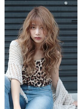 フリーラ 表参道(freera) ダブルバング×ハイライト 外国人風STYLE