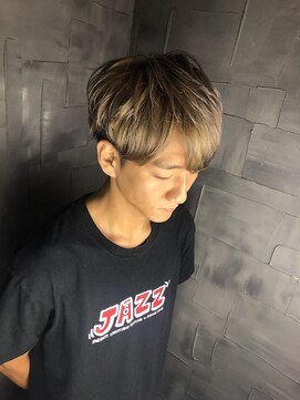 ヘアサロンエムフィス 池袋東口(HAIR SALON M Fe's) デザインカラー/厚めバング/ローライト/スリークボブ