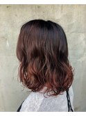 オレンジ×グラデーション
