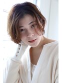 小顔ショートボブ